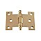 3" Wide Parliament Hinge - Polished Brass