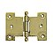 3-1/2" Wide Parliament Hinge - Polished Brass