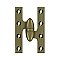 Solid Brass Olive Knuckle Hinge - 5" x 3-1/4" - RIGHT