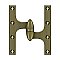 Solid Brass Olive Knuckle Hinge - 6" x 5" - RIGHT
