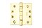4" x 4" Brass Ball-Bearing Door Hinge