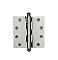 4" X 4" Steel Door Hinge - Bright Chrome