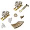 Commercial Pocket Door Hardware Set