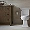 Kohler Memoirs® Two-piece elongated Toilet 1.28 gpf - Black