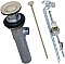 Kingston Brass KB1001 Brass Pop-Up Drain with Overflow Hole, 22 Gauge - Polished Nickel