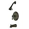 Pressure Balance Tub & Shower Set - Oil Rubbed Bronze