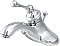 Kingston Brass 4 in. Centerset Bathroom Faucet - Polished Chrome