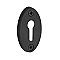 Oval Door Keyhole Cover, Oil Rubbed Bronze