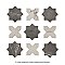 Istanbul Star Night with Day Cross 6" x 12" Porcelain Floor and Wall Tile - 32 Tiles Per Case - 8.64 Square Feet