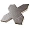 Istanbul Star Night with Night Cross 6" x 12" Porcelain Floor and Wall Tile - 32 Tiles Per Case - 8.64 Square Feet