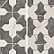 Istanbul Squire Shield Night with Day Cross 6" x 8-3/8" Porcelain Floor and Wall Tile - 48 Tiles Per Case - 9.12 Square Feet