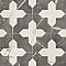 Istanbul Templar Shield Night with Day Cross 8-3/8" x 8-3/8" Porcelain Floor and Wall Tile - 36 Tiles Per Case - 6.37 Square Feet