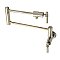 Milano Wall Mount Pot Filler -  Polished Nickel
