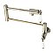 Metropolitan Wall Mount Pot Filler -  Polished Nickel