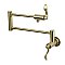 NuWave Wall Mount Pot Filler -  Brushed Brass