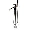 Kingston Brass KS8131DL Concord Freestanding Tub Faucet with Hand Shower, Polished Chrome