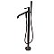 Kingston Brass KS8135DL Concord Freestanding Tub Faucet with Hand Shower, Oil Rubbed Bronze