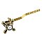 Kingston Brass KTBX3 Buckingham Front Mount Toilet Tank Lever, Antique Brass