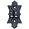 Iron Lamp Double Wall Bracket