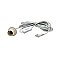 White Swag Ceiling Pendant Light Cord Ceiling Light Fixture with Plug and Switch - 15'