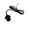 Black Ceiling Pendant Light Cord Set - 4'
