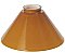 Cased Glass Lamp or Fixture Shade -10" -Amber