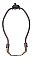 Heavy Duty Lamp Harp 10" Antique Finish