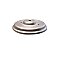 Satin Nickel Light Fixture Ceiling Canopy 5-1/4" Diameter