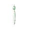 Cut U-Drop Chandelier Prisms - 3" - Light Green