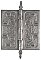 Lafayette Solid Forged Brass Door Hinge 3.5" x 3.5"