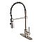 Gourmetier LS8778DL Concord Single-Handle Pre-Rinse Kitchen Faucet, Brushed Nickel