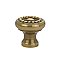 Rope Solid Brass Cabinet Knob - 1" - French Antique Brass