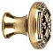 Ribbon & Reed Cabinet Knob - Small - Antique Brass
