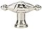 Ribbon & Reed Finger Pull or Knob - Small - Satin Nickel