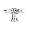 Ribbon & Reed Finger Pull or Knob - Large - Satin Nickel