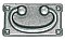 Mission Pull, Large, Zinc Alloy, Pewter Finish