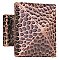 Arts & Crafts Collection Hammered 1-1/4 " Square Cabinet Knob - Oil Rubbed Bronze