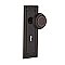 Complete Door Hardware Set - with Mission Plate with Mission Knob