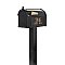 Premium Mailbox Package - Includes Name and Address Plaques and Post - Multiple Colors Available