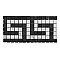 Honed Marble Mosaic Greek Key Border Tile - .78 Sq. Ft. - Carrara White - *Quick Ship*