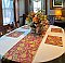 William Morris Design "Fruit Tapestry" Old House Textiles - Table Runner - 16" x 107"