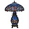 Tiffany Hanginghead Dragonfly Table Lamp, 25"