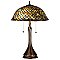 Tiffany Fishscale Table Lamp, 23"