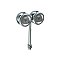 Pocket Door Hanger, Pair