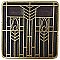 Prairie Tulips Knob, Antique Brass