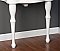 Traditional 32" Wide Porcelain Console Bathroom Sink Legs Only