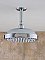 Solid Brass Ceiling Mounted 8" Diameter Rain Shower Head with Arm  - Multiple Finishes Available