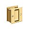 Solid Brass Pocket or Sliding Door Latch - Passage - Multiple Finishes