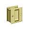 Solid Brass Pocket or Sliding Door Latch - Passage - Multiple Finishes