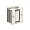 Solid Brass Pocket or Sliding Door Latch - Passage - Multiple Finishes